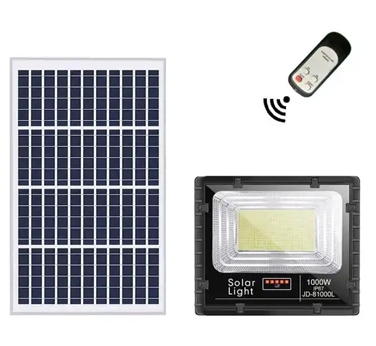 Mando a distancia de 100 W, 200W 300W 400W 500W Impermeable IP65 de aluminio de división de la luz de la calle LED Solar