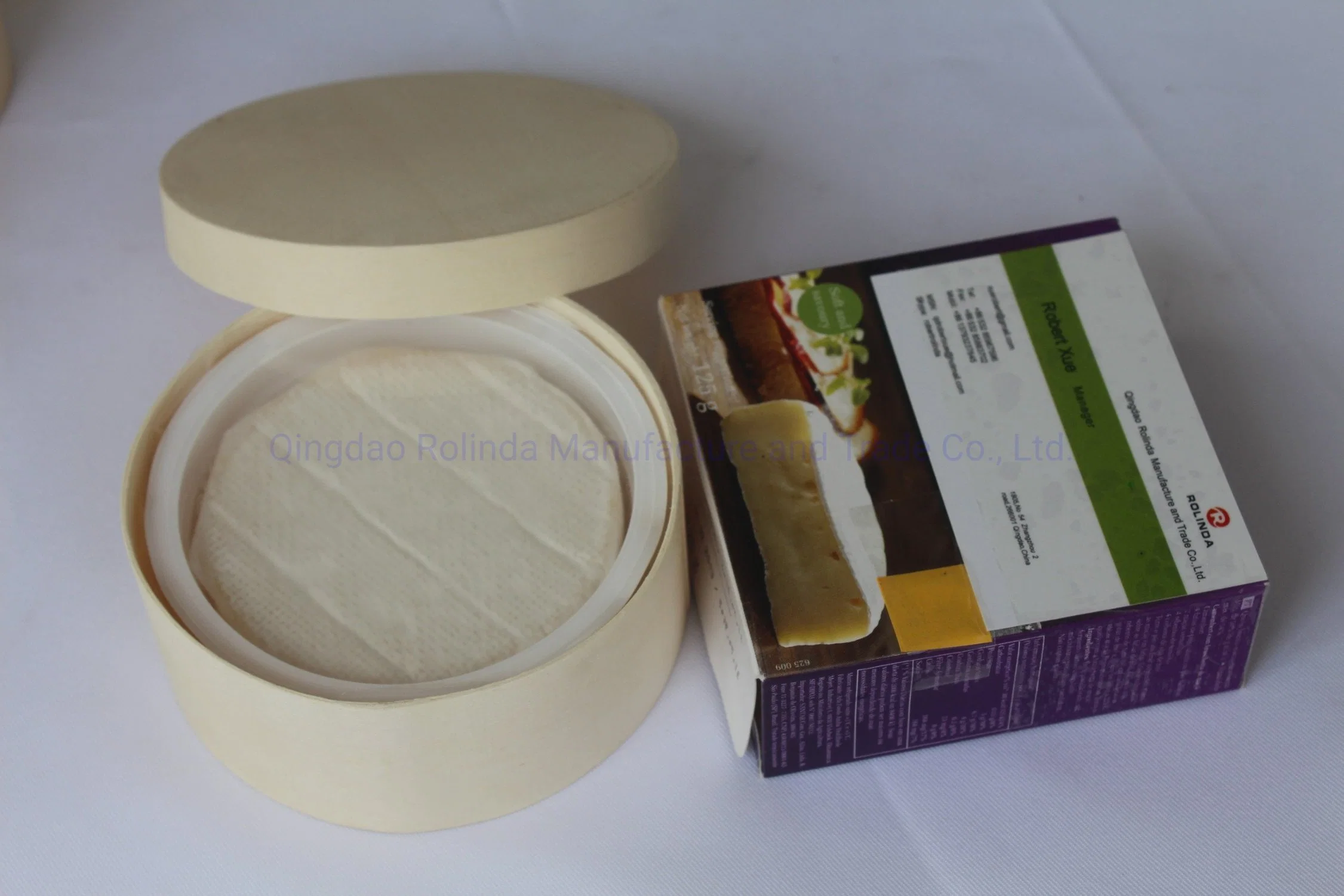 Whole Sale Custom Size and Shape Small Round Rectangle Square Heart Shape Wood Veneer Mache Cheese Boxes with Lids