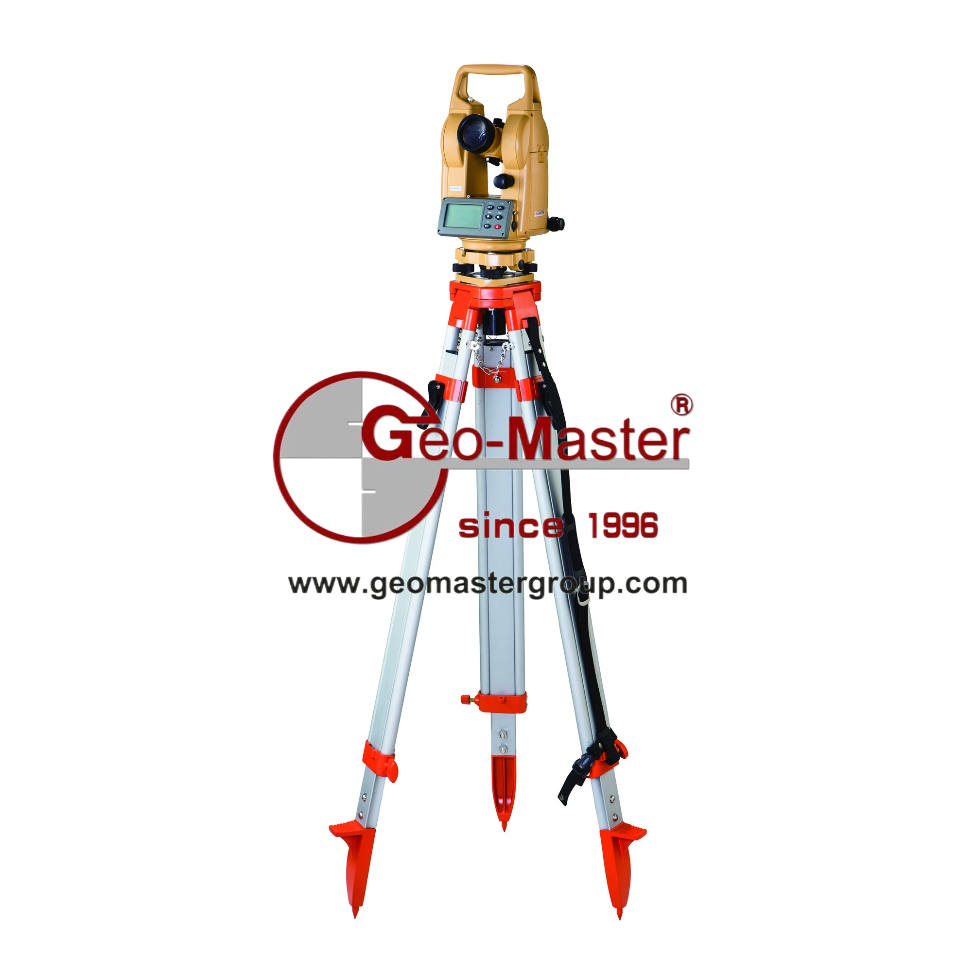 Geomaster 5" Laser Theodolite/Electronic Theodolite/Digital Theodolite W. Laser Plummet and Laser Beam to 180m for Surveying and Monitoring