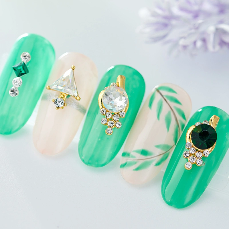 3D Strip Triangle Nail Art Charms