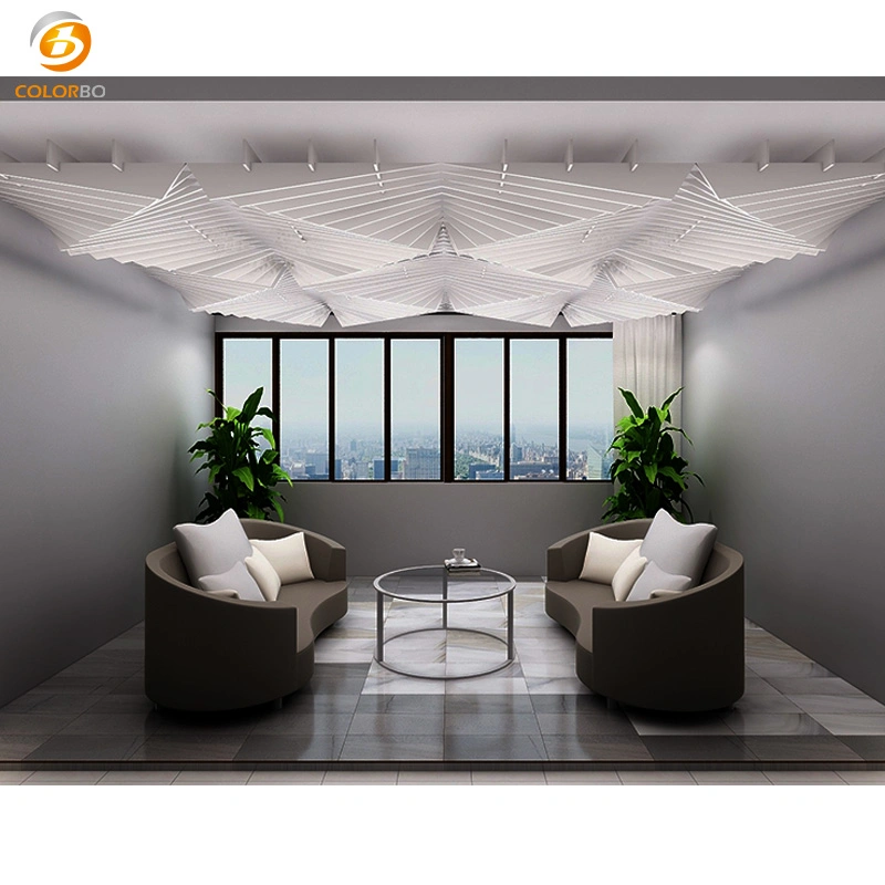 High Quality Flame Retardant Sound Absorption Pet Decorative Polyester Fiber Ceiling Panel