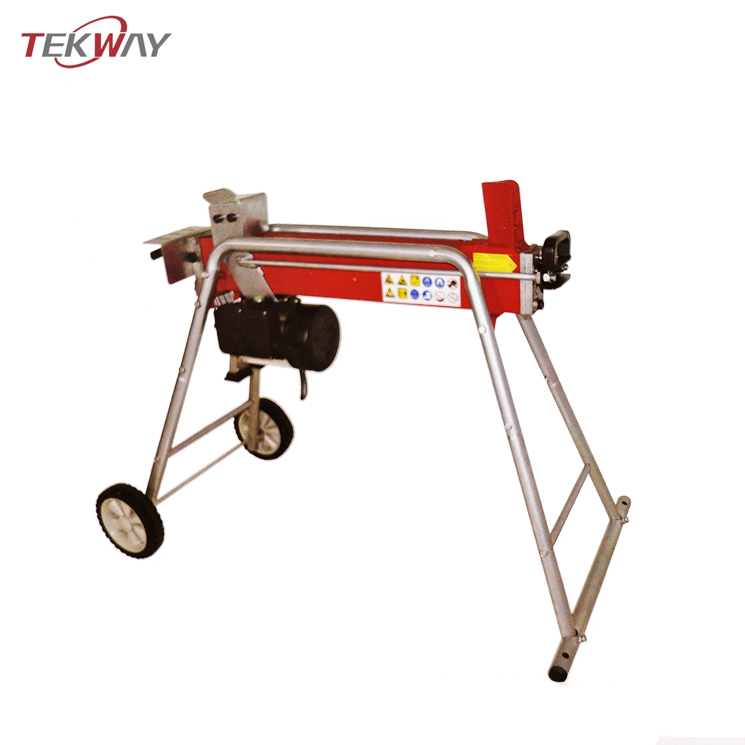 Tekway New Type 5 Ton / 7 Ton Log Splitter with 1500W 2300W Motor 110V 220V 52cm Splitting Length Industrial Wood Splitters