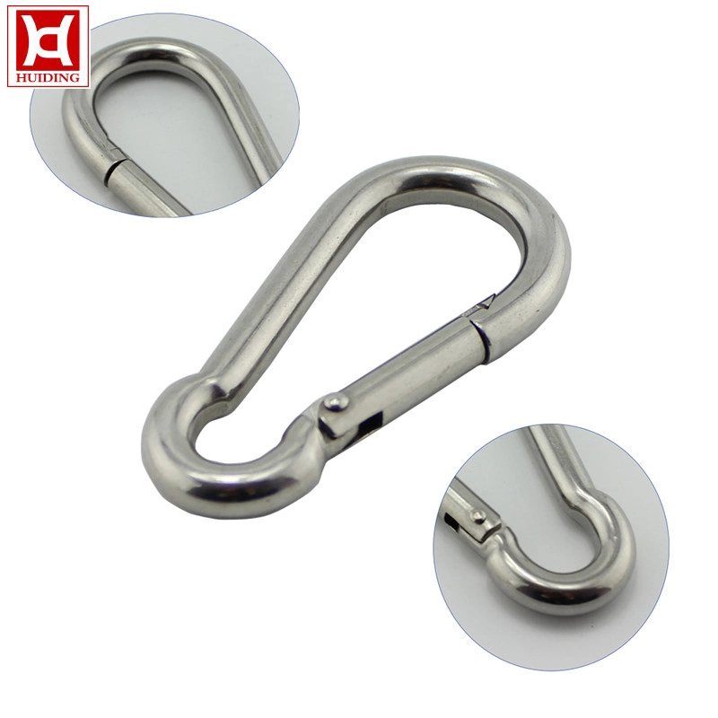 Stainless Steel 304 316 Climbing Carabiner Hooks for Yacht Accessories