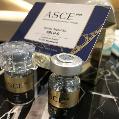 Korea Asce Exosomas Plus Derma Signal Kit Srlv-S Hyaluronic Acid Vc Growth Complex Skin Whitening Strong Anti Aging Injectable Dermal Filler