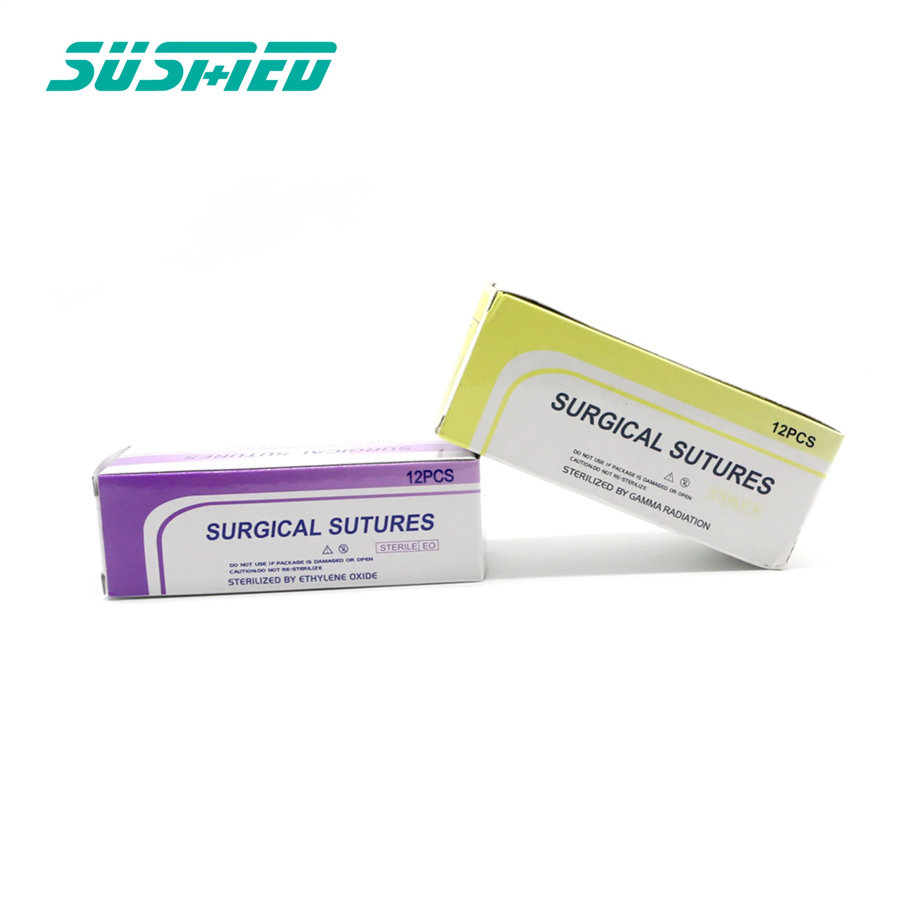 Cheap Medical Non-Absorbable sutures en nylon jetables