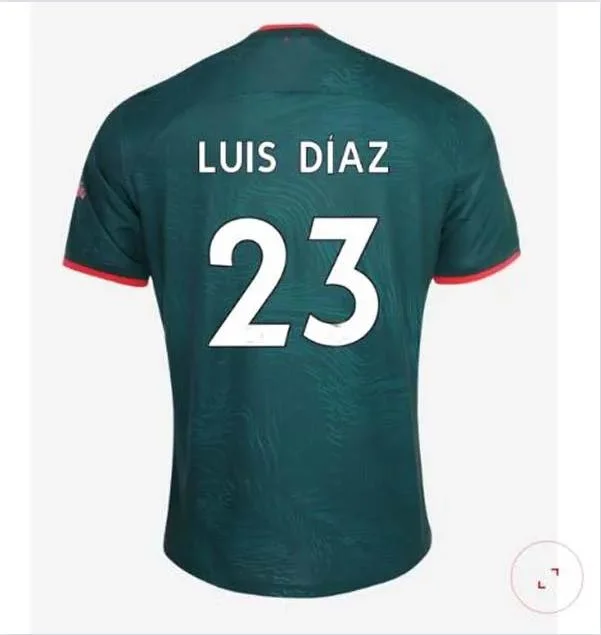 23 24 Soccer Jerseys Home Darwin Luis Diaz Alexander Football Tops Shirts