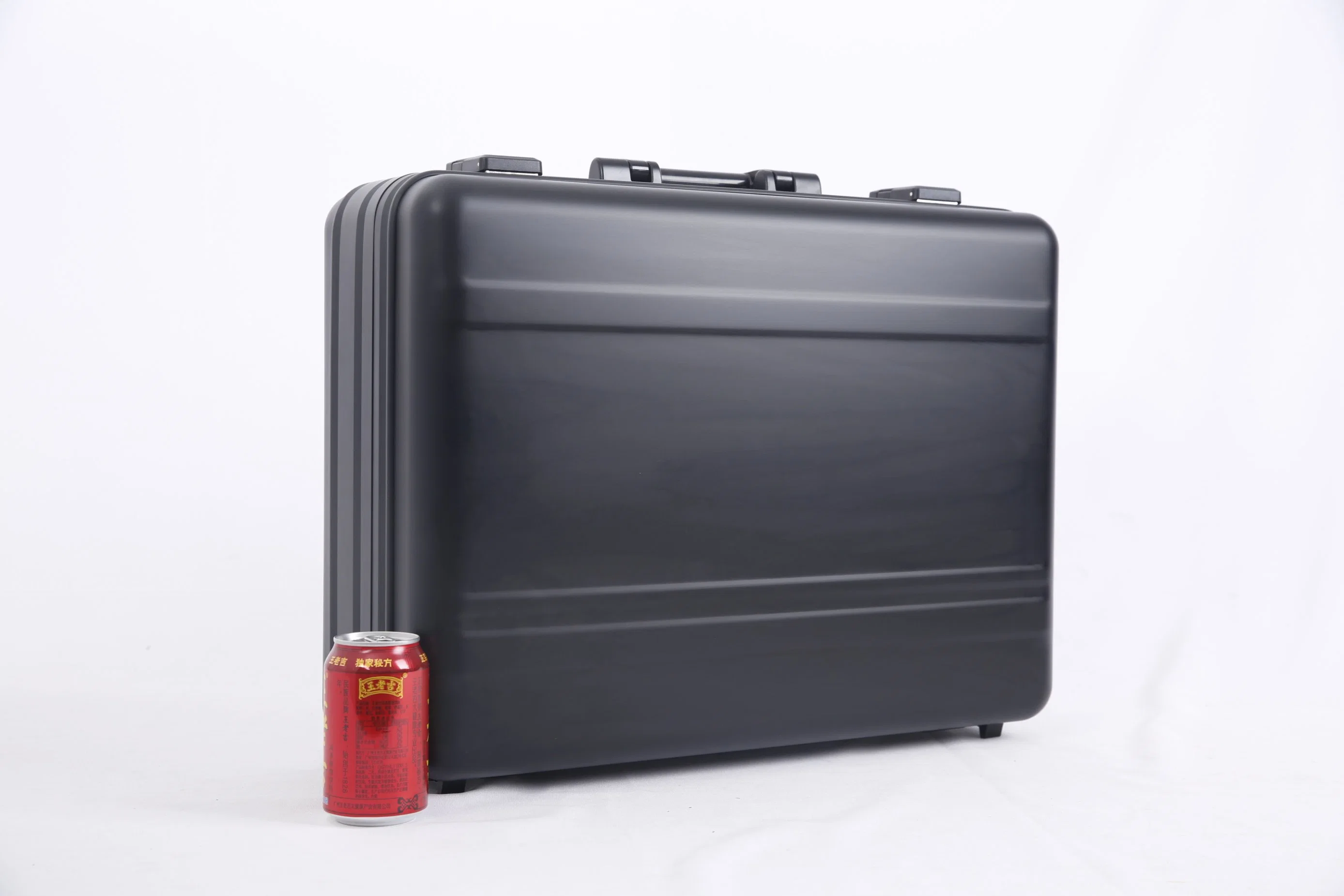 Cheap Black Large Metal Hard Aluminum Briefcase Storage Tool Case