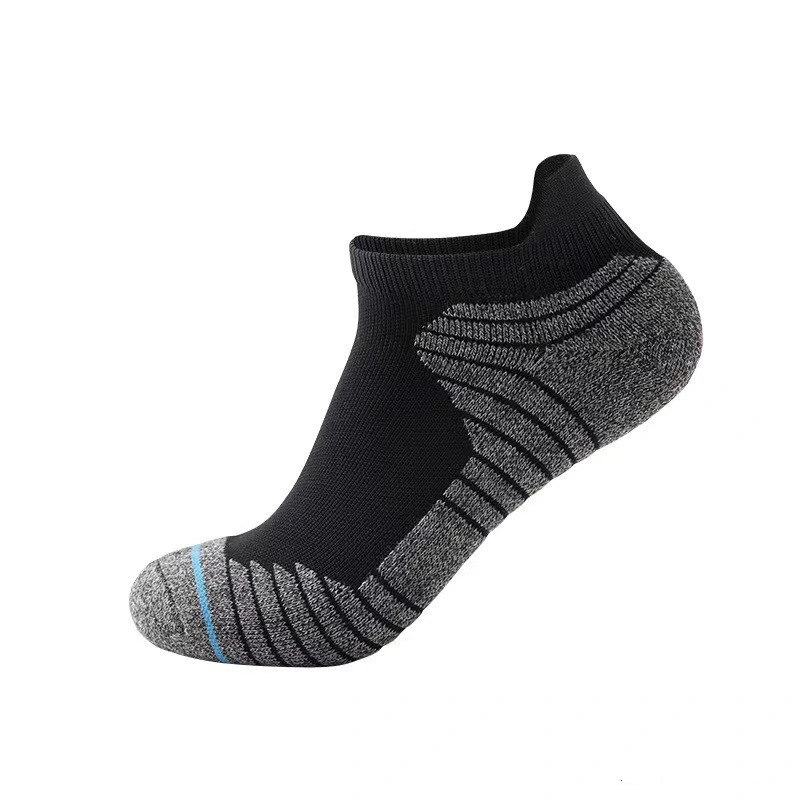 Men's Sports Socks Thickened Deodorant Running Socks with Towel Bottom