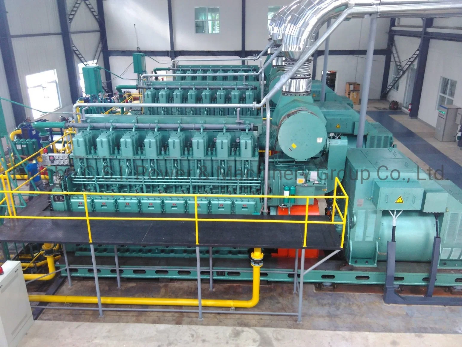 34/45 (48) Engine Driven Generator Set &AMP with Diesel, Hfo, Natural Gas, Tire Oil, Dual Fuel, Spare Parts