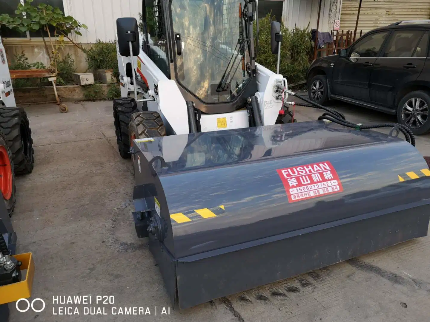 Brand New Skid Loader Hopper Sweeper Attachment with Best Price