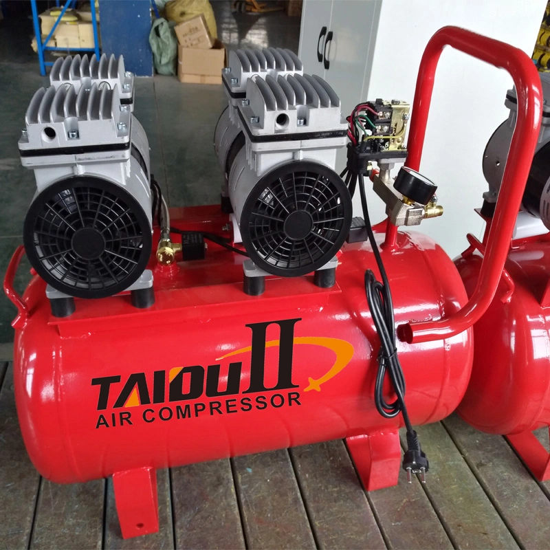 Utilizado o rotativo de alta pressão portátil industrial de alta pressão Vazdusni Kompresor sem peças Carro Mini Movable Mín. Parafuso Dental Mc/ Ar pistão AC Compressor da bomba