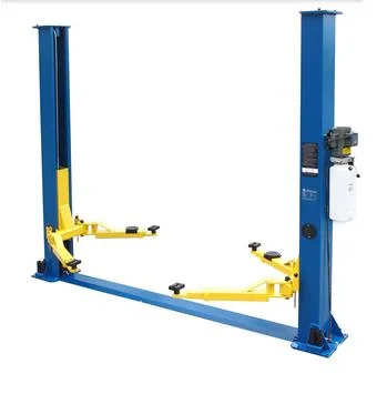 Electrical Hydraulic Two Post Car Lift with 653kg Lifting Capacity for Auto Repair Maintenance Garage