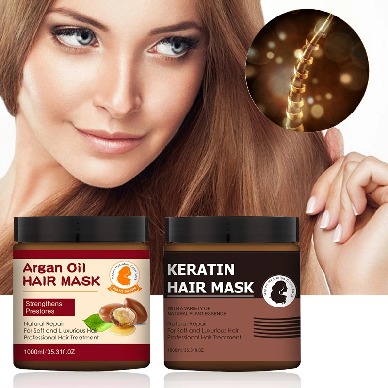 Deep Repair Damaged Hair Treatment Argan Oil Hair Mask