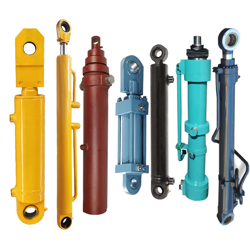 Engineering Vehicle of Double Acting Hydraulic Cylinders From Original Factory Custom Double-Acting Medium Hydraulic Cylinder