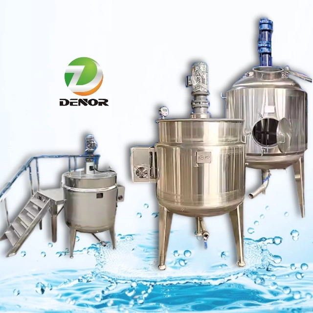 Electric Steam Jacketed Kettle Price/Jacket Tank/200L Mixing Tank