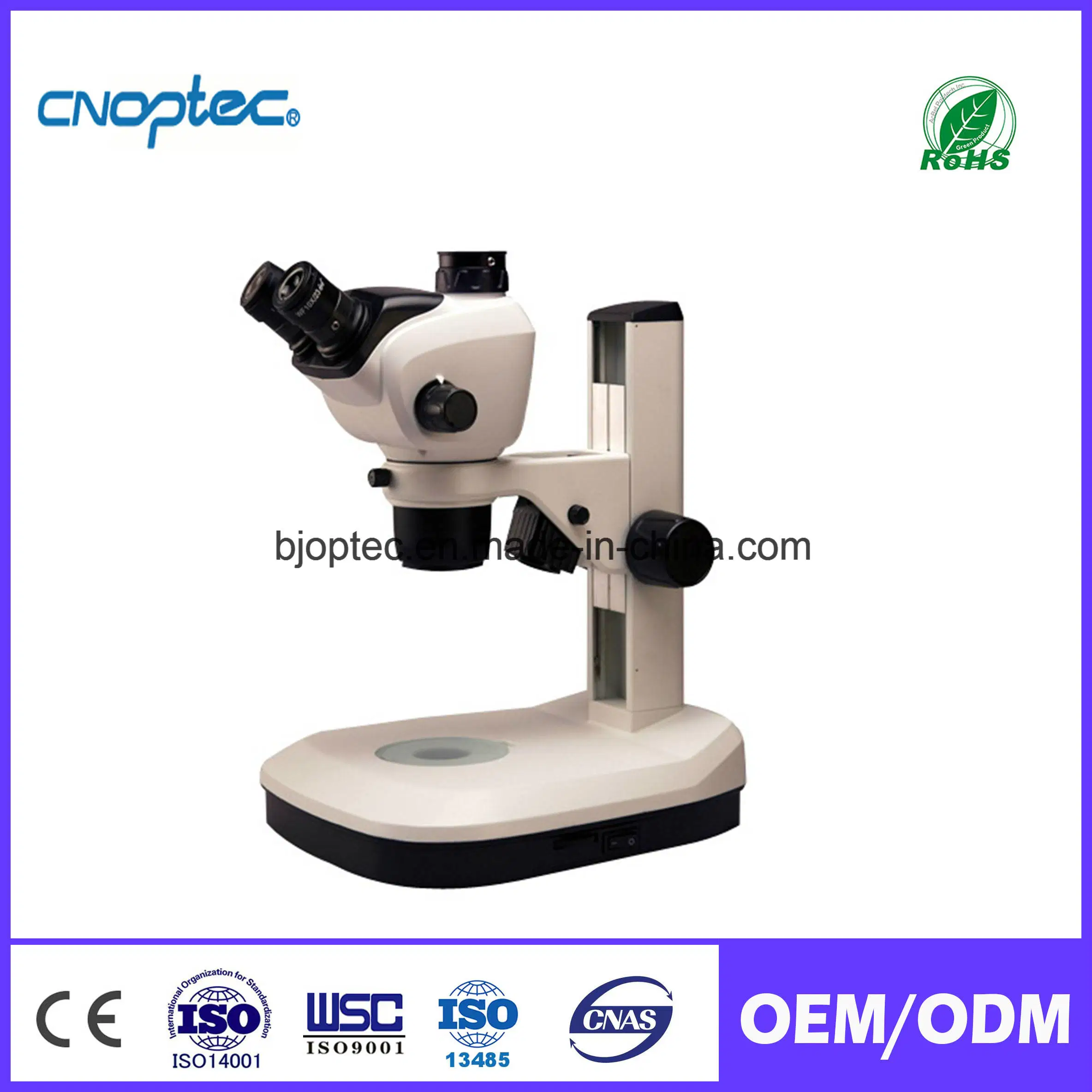 Lentes reemplazables por el microscopio para iluminación de transmisión de instrumentos microscópicos