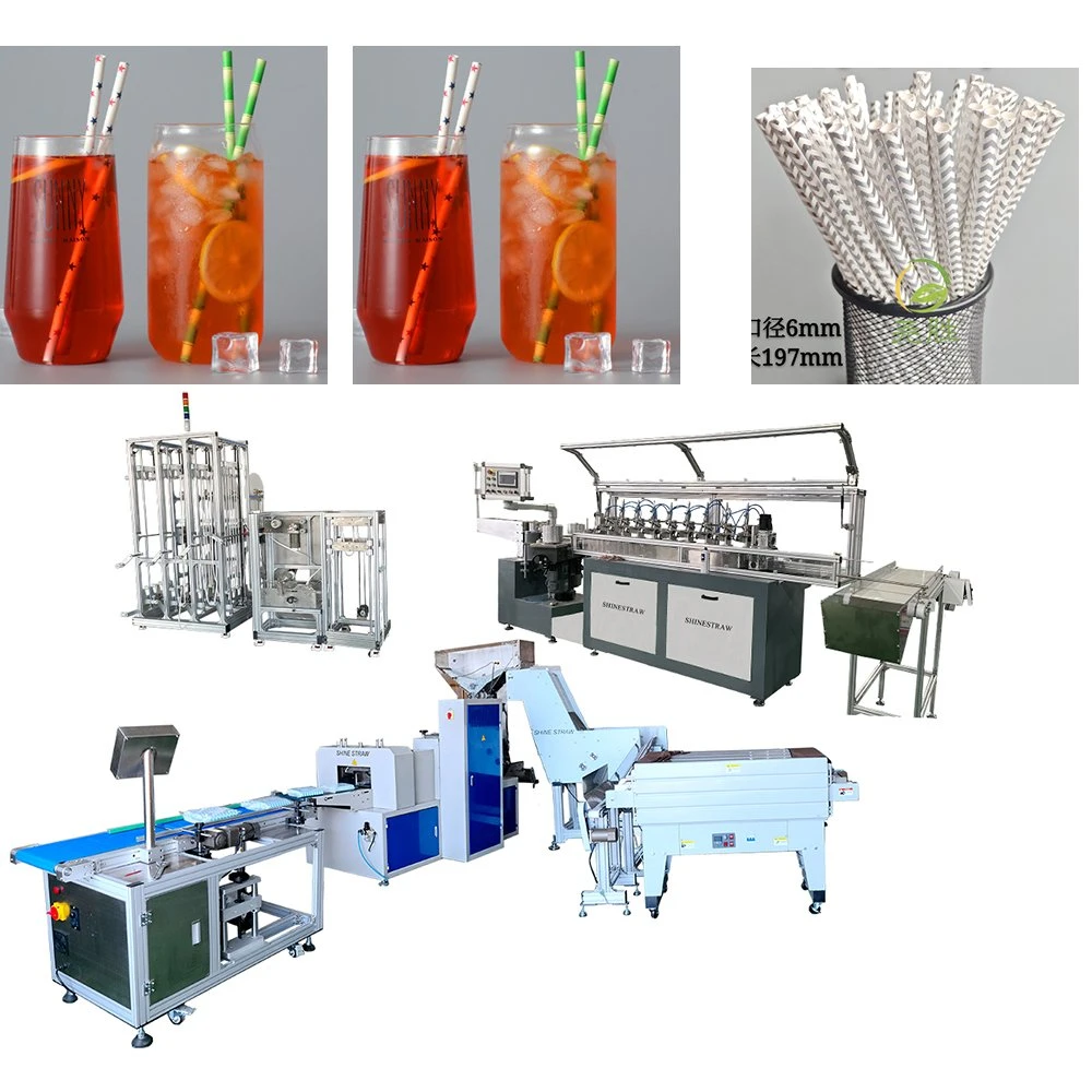 2023 totalmente automático Paper Straw Supplier Vietnam 60gsm para pajuelas Embalaje múltiple