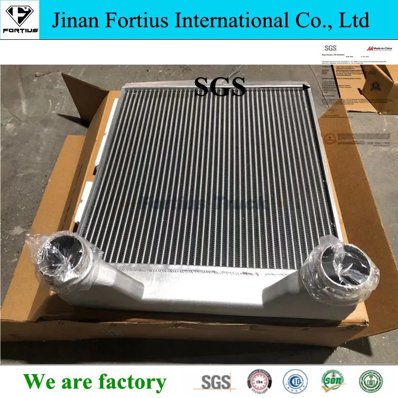 Sinotruck Shacman Camc FAW Foton Dump Truck Parts Weicahi Yuchai Engine Parts Dongfeng Sem636 1118zb6-001 Intercooler Truck Spare Parts