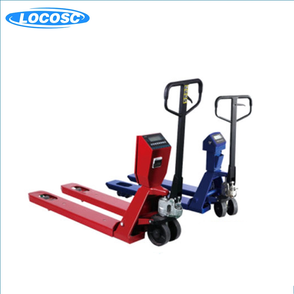 Movable Weighing Pallet Truck Scale with Printer for Industrial