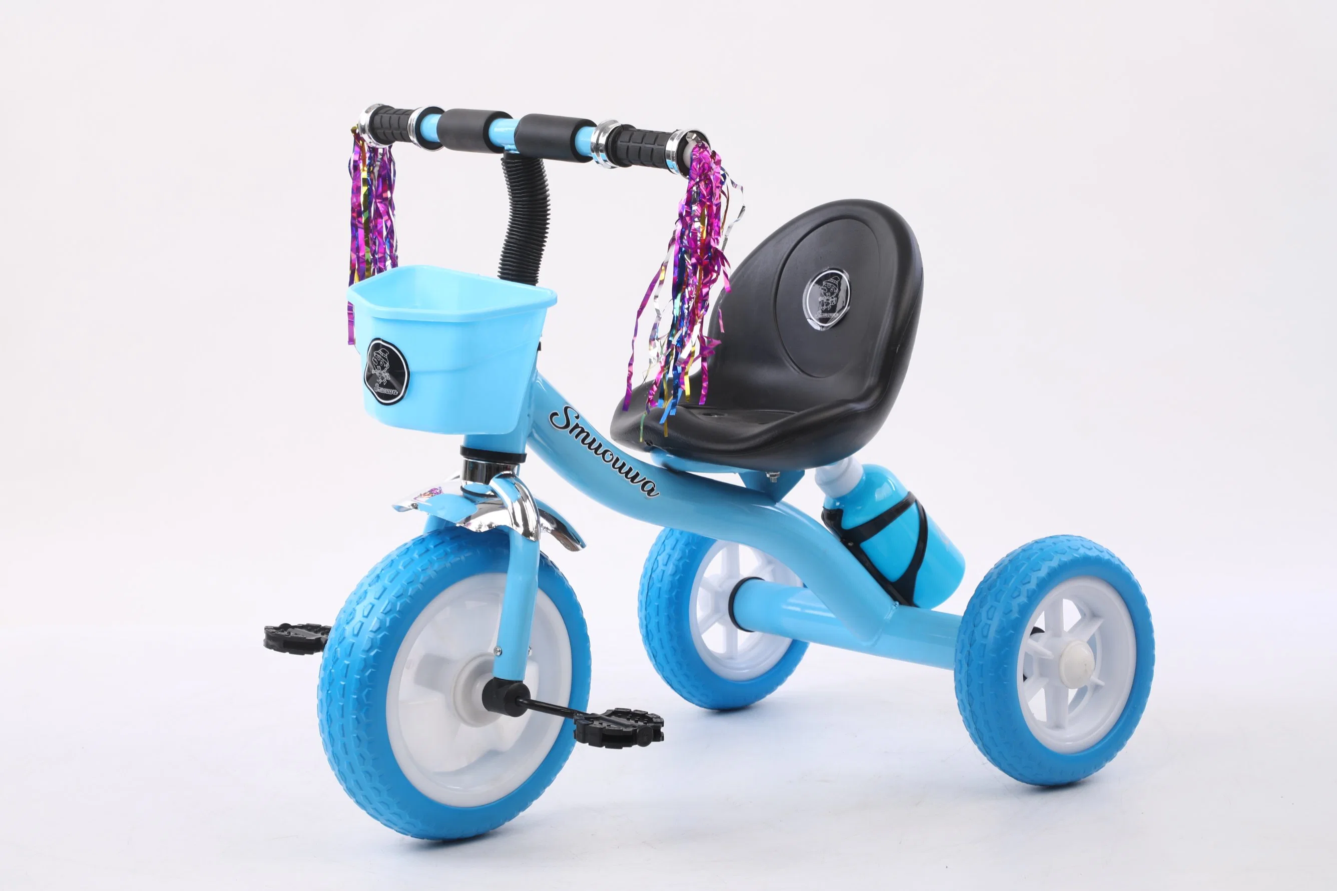 Nuevo estilo de los niños bebé Trike juguetes para bebés de plástico de los niños de tres ruedas bicicleta SL-Wj-089