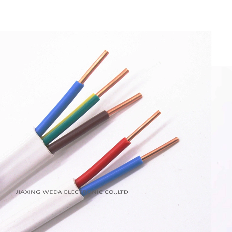 6242y BVVB+E plano Twin y Tierra sólido/multifilar Copperpvc Insulaiton funda Cable eléctrico de construcción