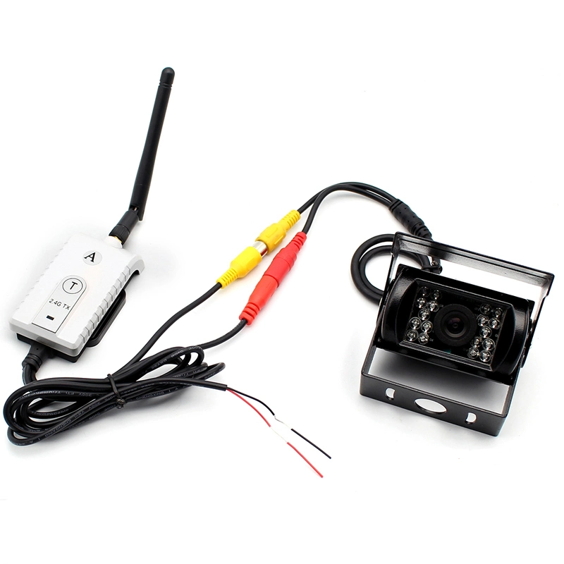 Wireless Truck/Bus/Auto Reverse Backup Parking Camera with 2.4GHz Transmitter Receiver