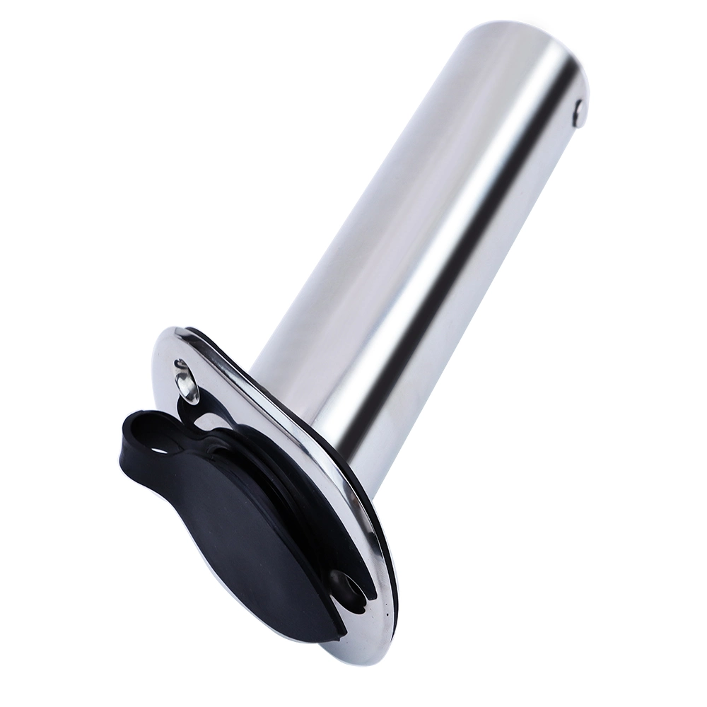 Stainless Steel 90 Degree Flush Mount Fishing Rod Holder for Boat