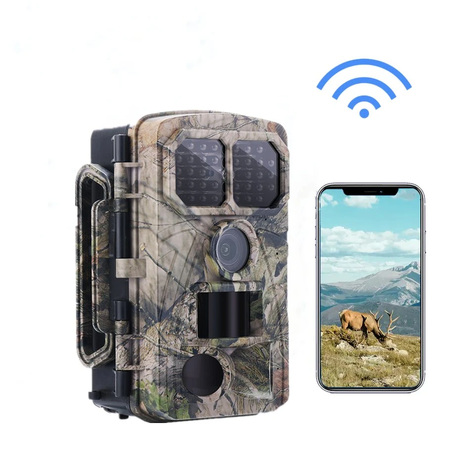 Caméra infrarouge pour la piste de chasse au jeu thermique avec Bluetooth/Wi-Fi/Waterpeoof IP67