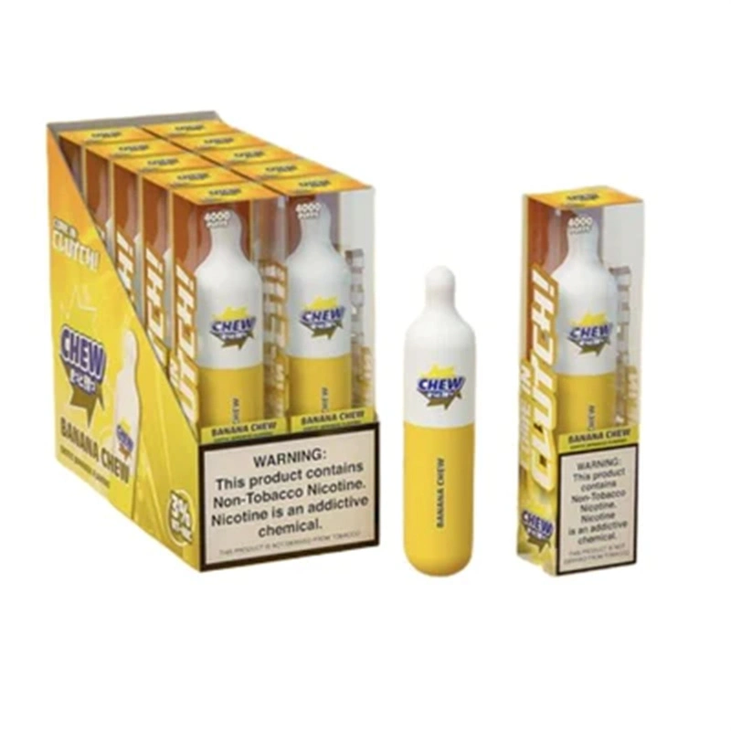 E cigarros Vape 5% Nic Vape descartáveis Kit Pod Chew do tabaco em rama