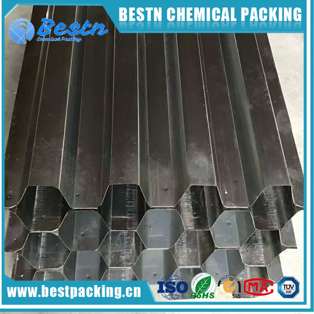 Stainless Steel Hexagonal Honeycomb Inclined Tube SS304 316L Lamella Plate for Water Treatment