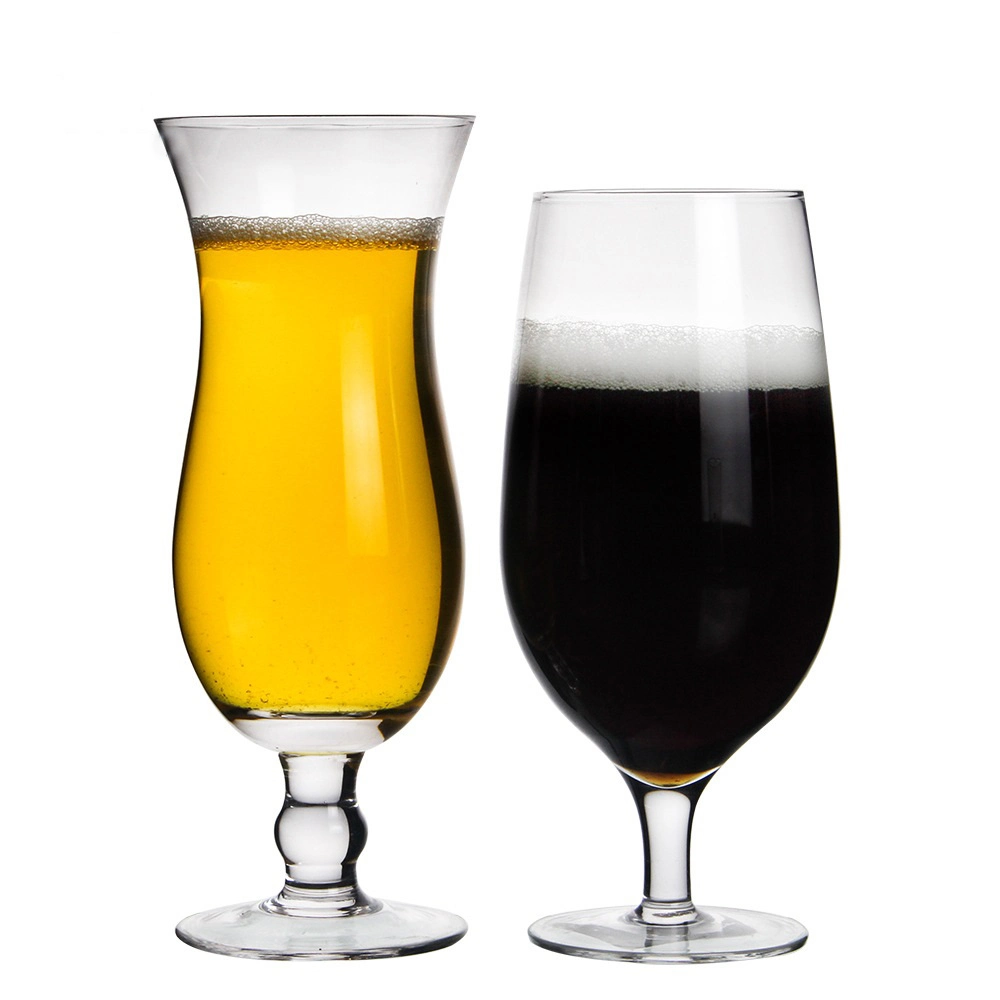 Glass Beer Cup, Goblet Glass Beer Cup, Customize Logo Beer Mug
