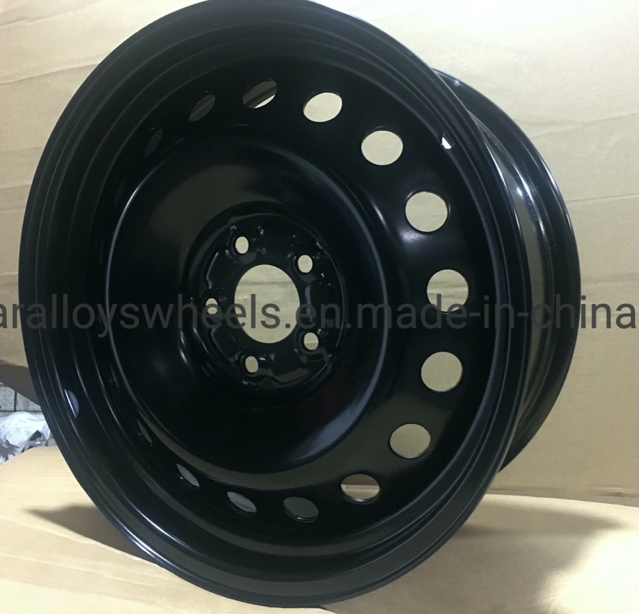 19 Inch 19X7.5 Winter Snow Black Steel Wheels for Passenger Car