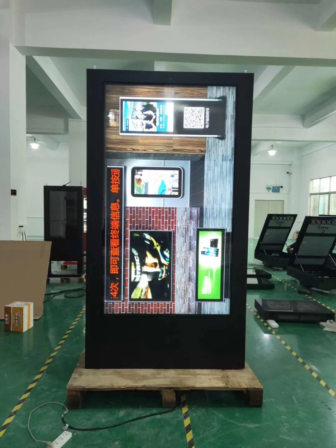 Outdoor Waterproof IP65 Interactive Stand Alone Touch Screen Kiosk Digital Signage