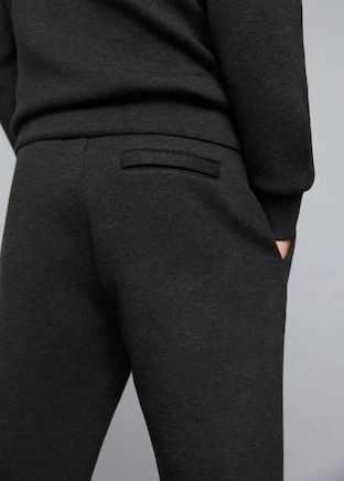 Textured Jogger Sustainable Cotton Jogger Soft and Comfort Breathable Trousers