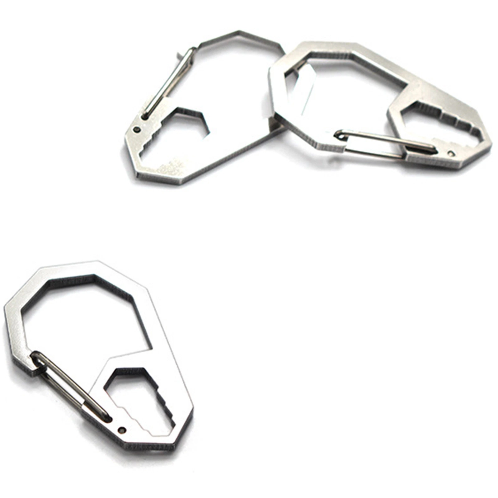 Heavy Duty Keychain Clip Carabiner Hook Buckle Organizer Holder Key Rings Ci13056