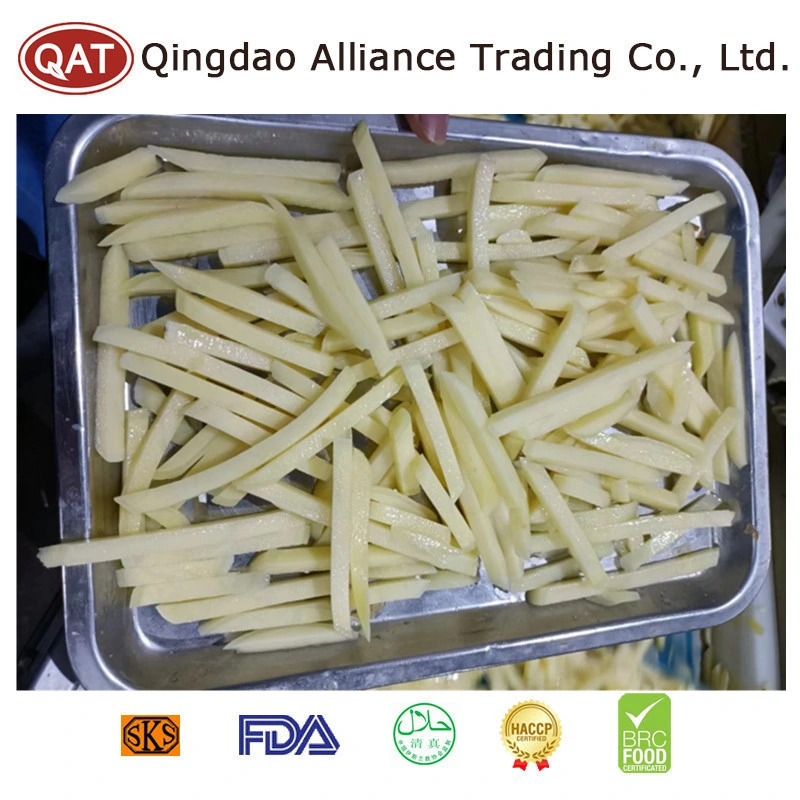 Top Qulaity 1/4 Potato Chips 7*7 mm Shoesting French Fries with Bulk Package