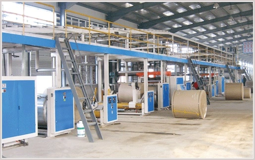 Overhead Conveyor Bridge for Corrugated Cardboard Production Line