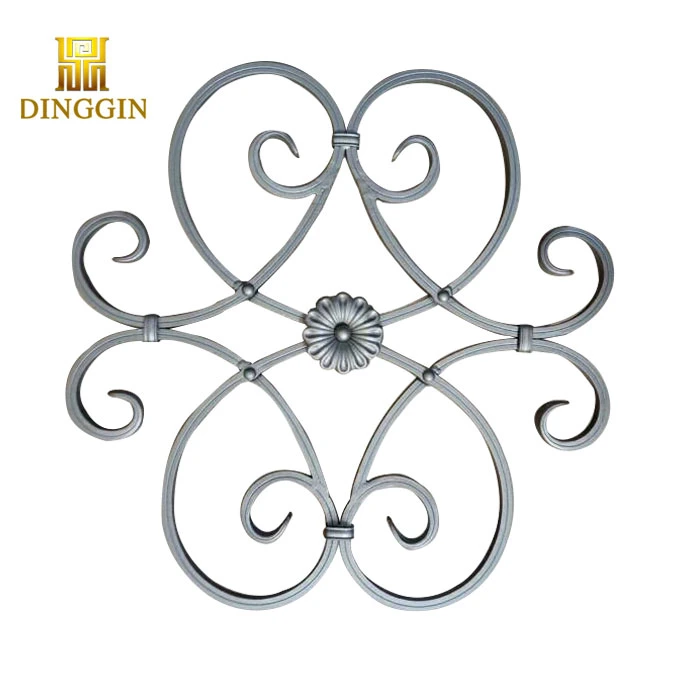 Top Sale Gate Decorative Wrought Iron Forged Steel Fence Accessories