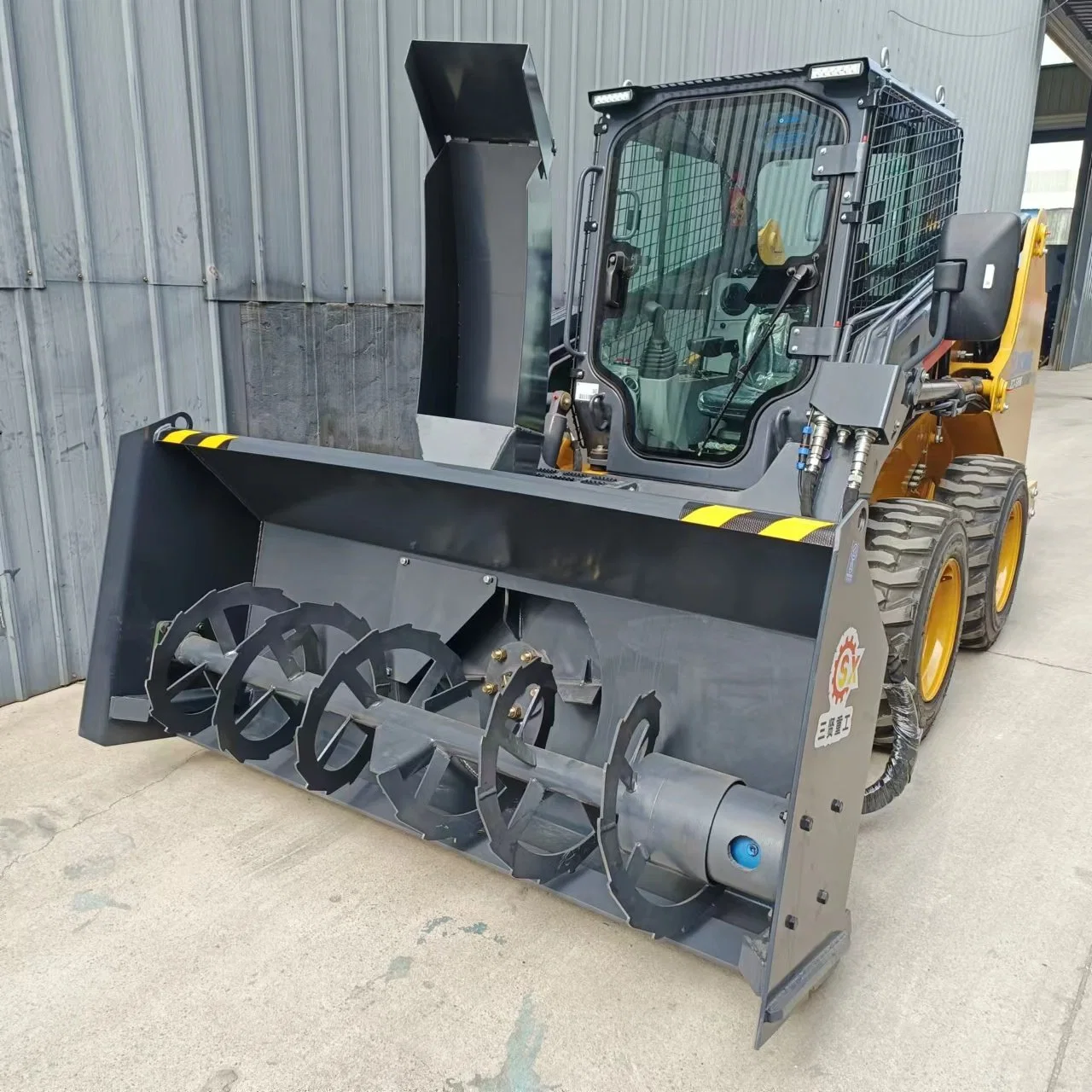 Changlin Skid Steer Loader with Snow Blower CE