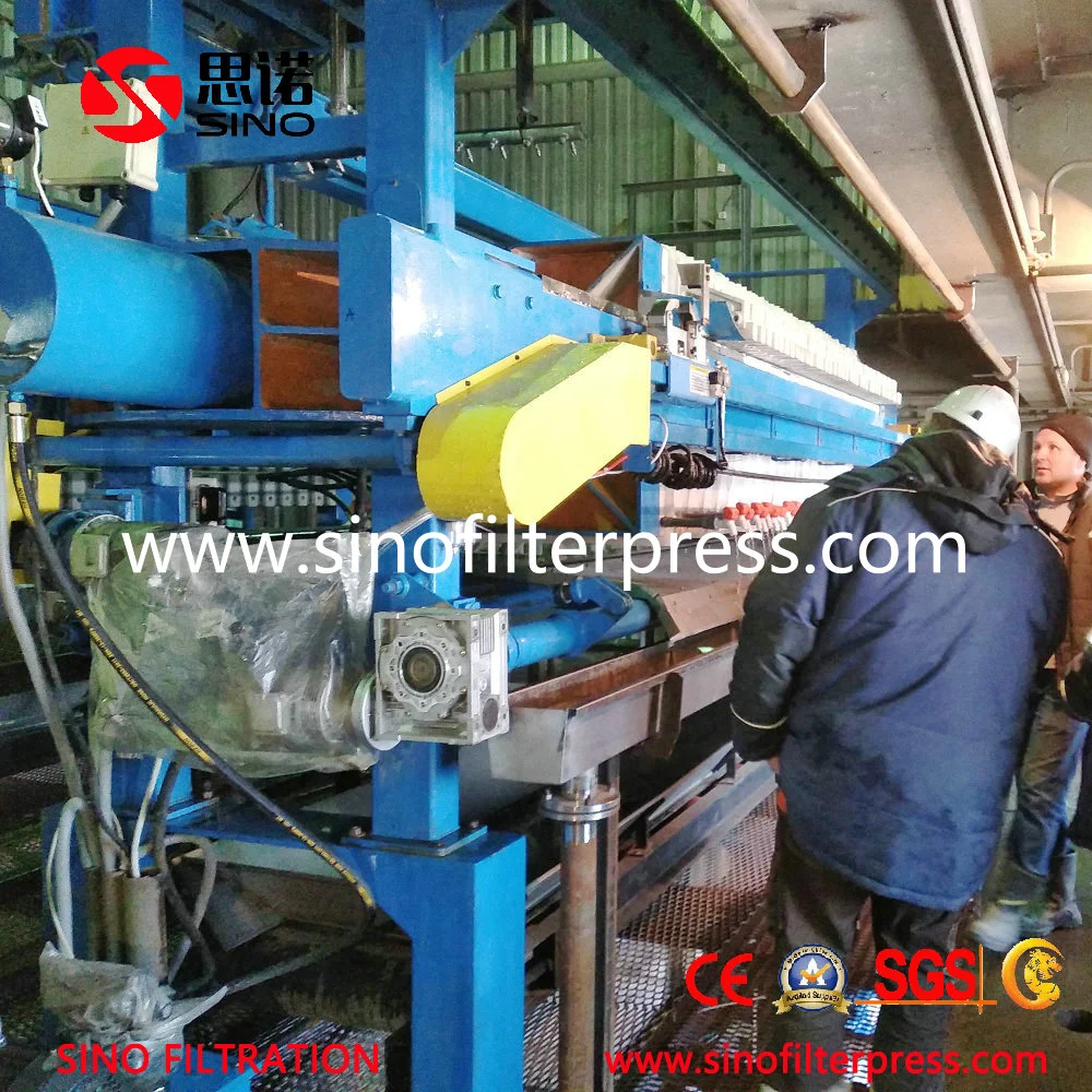 Chinese High Pressure 1000 Chamber Automatic Filter Press