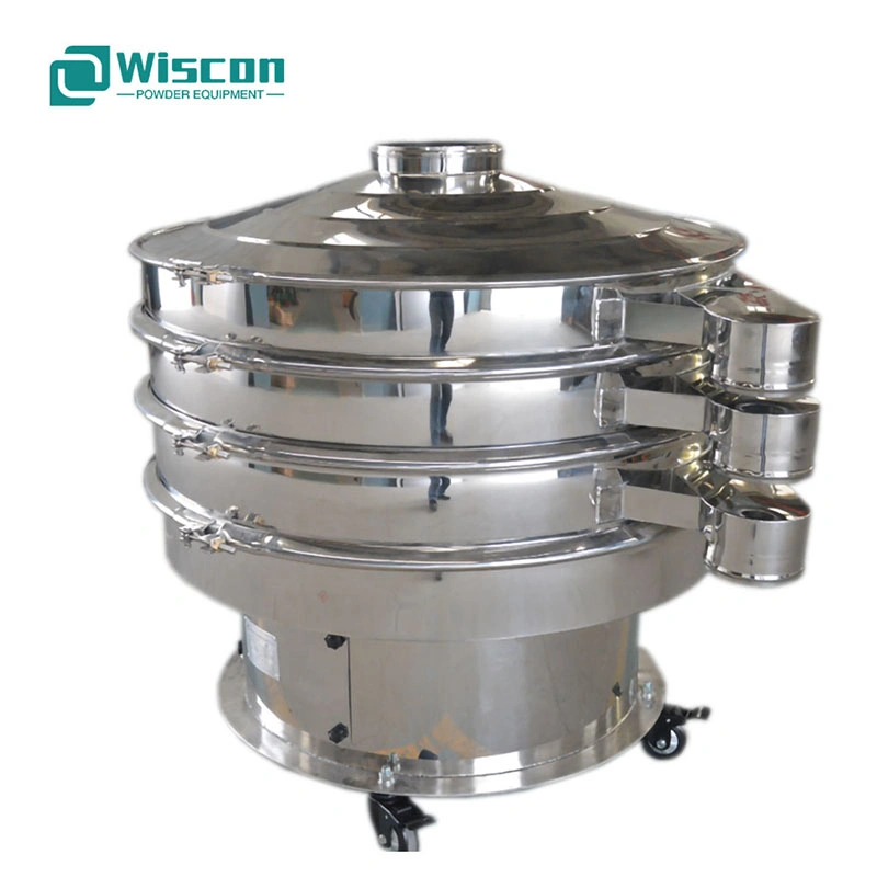 Ceramic and Metallic Powders Round Ultrasonic Vibro Sifter Equipment