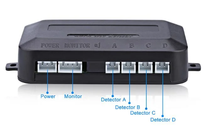 Sensor de estacionamento com display de LED à prova d'água, alarme de sensor de ré para carro.