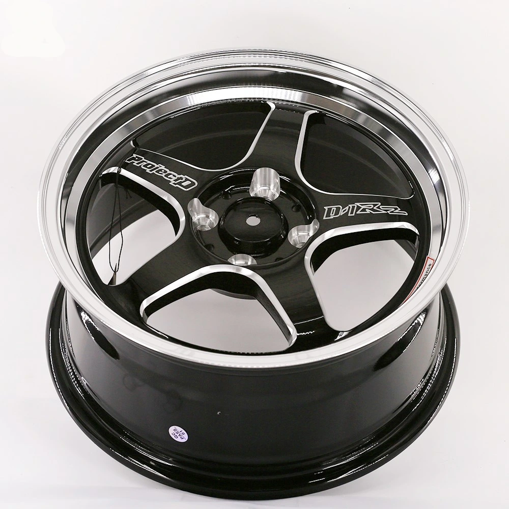 18 Inch 5X114.3 Diamond Cutting Lip Deep Dish Rims Hot Racing Wheel Hub for Passenger Cars