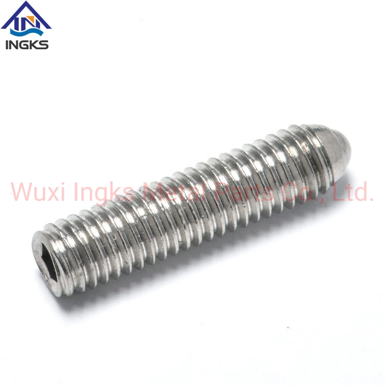 Anti-Rust Stainless Steel Inox Ball Point Hexagon Socket Set Screws Grub Screw