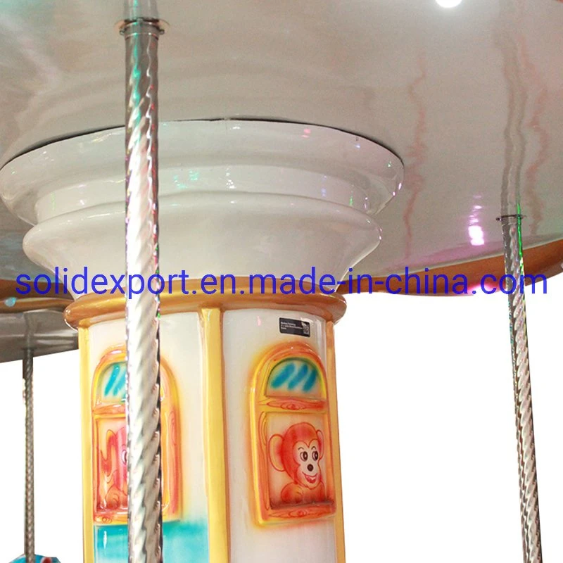 Mini precioso juguete eléctrico Merry-Go round para el Parque de Atracciones