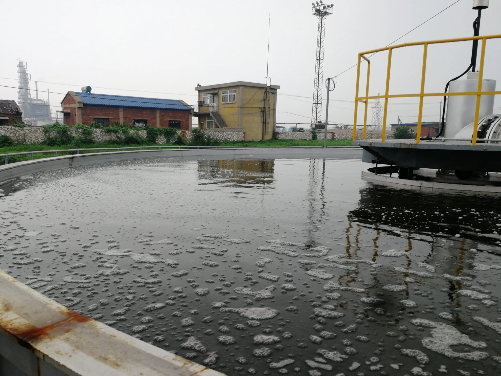 Usine de traitement de l'eau Advanced flottation à air dissous Superifical ronde Daf usine du système