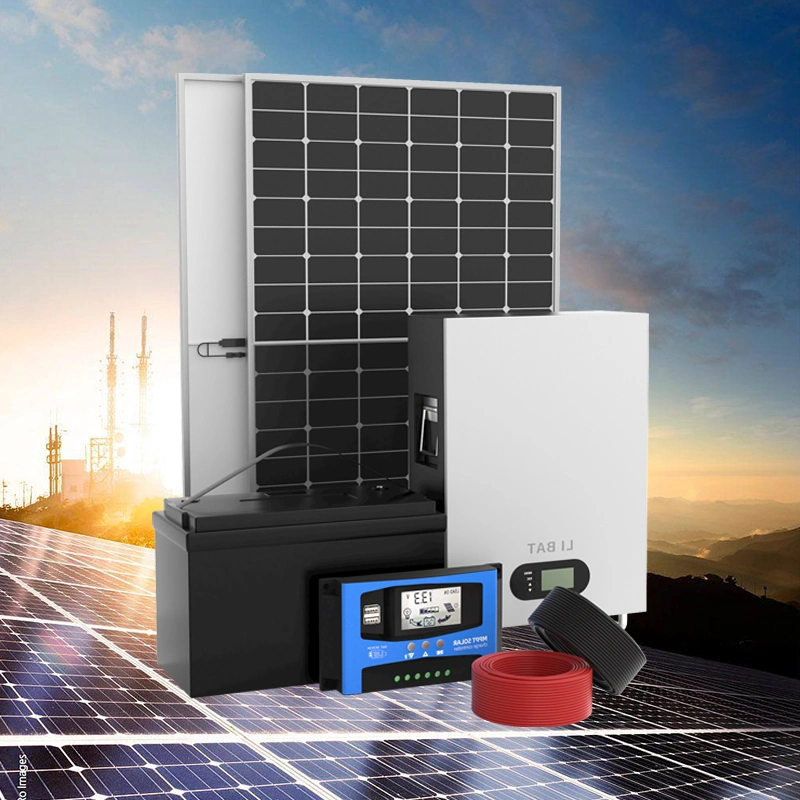 Solar System 30kw Complete Hybrid Solar Generator System Home Solar Systems for Sale