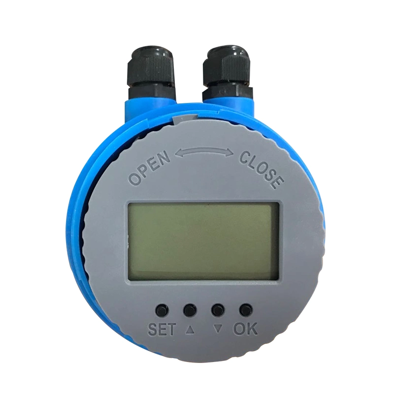 Capteur de niveau à ultrasons pour affichage LCD pour huile et eau Indicateur de capteur de niveau sans contact du réservoir, niveau à ultrasons 12 V 24 V. Transmetteur 4 20 mA RS485