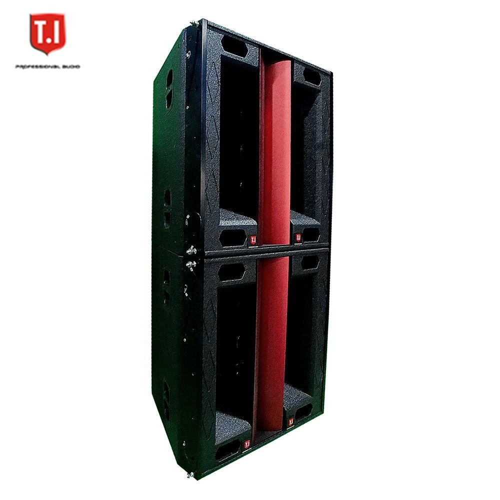 700W Passive Red Power Mini Line Array Speaker Dual 8 Inch 3 Way System