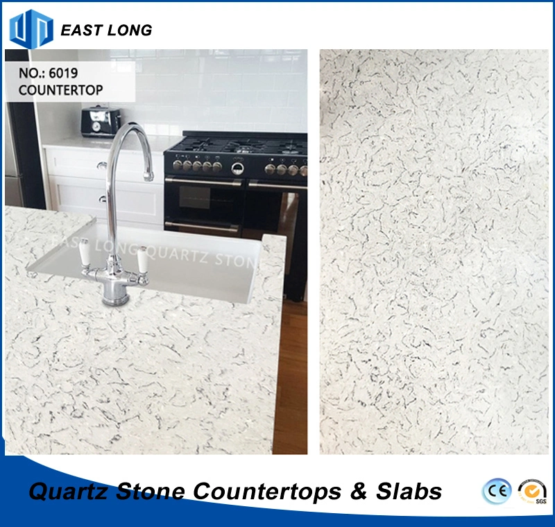 High quality/High cost performance  Kitchen Countertop for Home Decoration with Quartz Stone Material